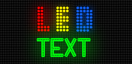 Led Digital Scroller: LED Text