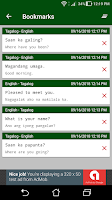 Filipino - English Translator Screenshot