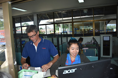 Check in at Seatran Discovery office at Bang Rak Pier on Koh Samui