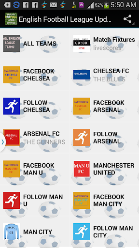 EPL Fixtures and Updates