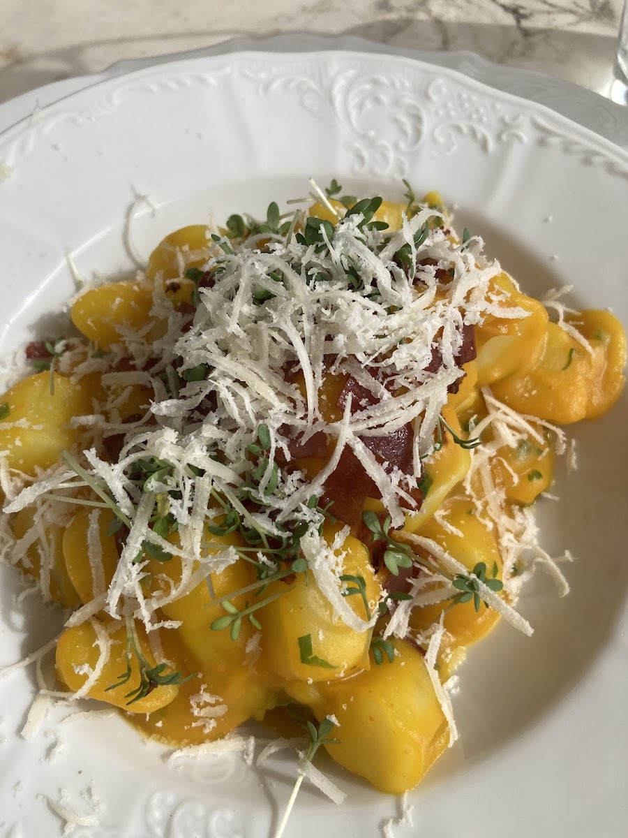 Gnocchi with Pumpkin Purée