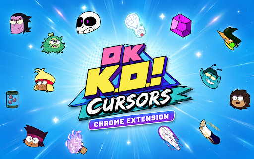 OK K.O. Cursor - Cartoon Cursor for Chrome screenshot 1