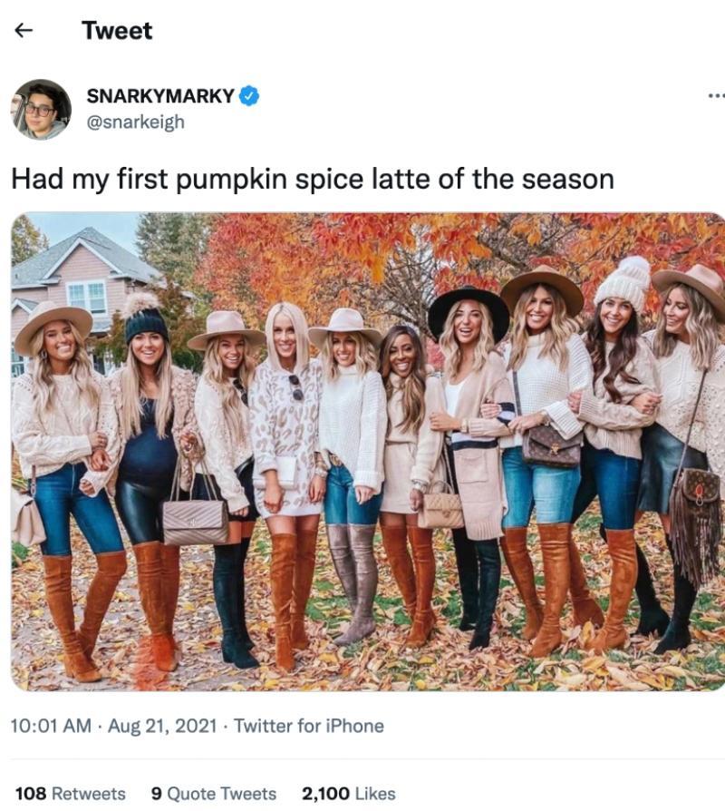 Basic Pumpkin Spice Memes to Send to Your Friends and Family