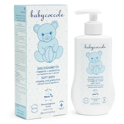 Sữa tắm giữ ẩm chiết xuất hoa sen Babycoccole 0M+ 400ml