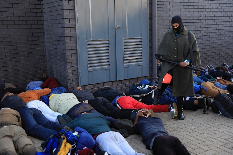 Scores of people were arrested in Vosloorus as the looting and violent protests continued in Gauteng on July 13 2021.