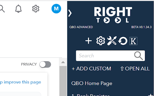 RightTool for QuickBooks Online