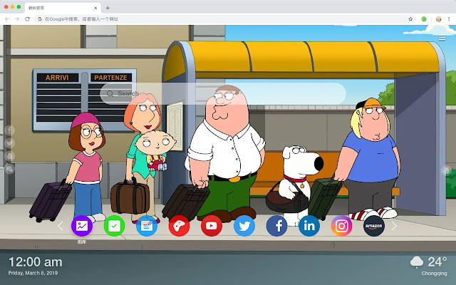 Family Guy Pop HD Wallpapers New Tabs Theme