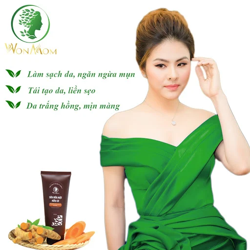 Sữa Rửa Mặt Hữu Cơ Ngăn Ngừa Mụn, Sáng Da Wonmom 70g