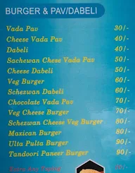 Toaste Adda menu 1