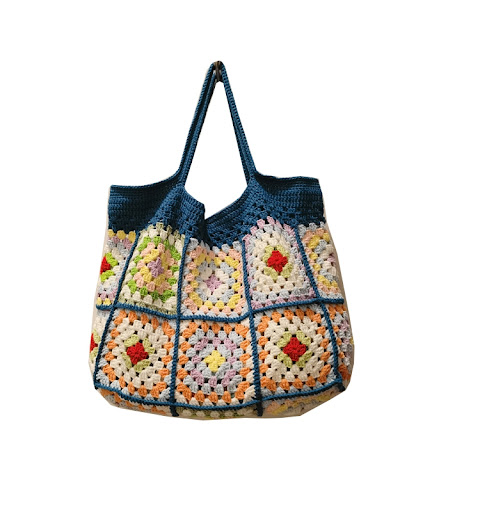 Title 1, DIY Woven Woolen Yarn Bag, all-match shoulder b...