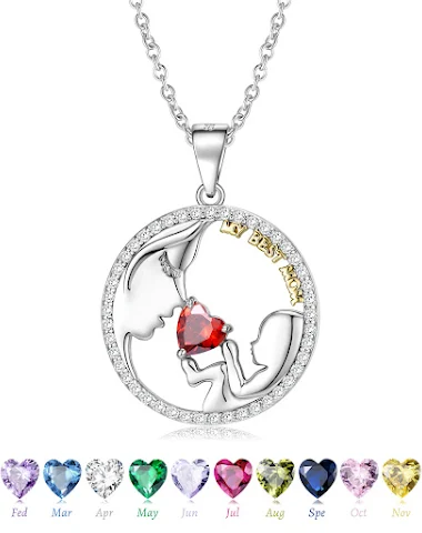 S925 Sterling Zilver Mama & Baby Ke - 0