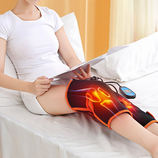 Title 1, Electric Heated Knee Joint Warmer Massager. Pro...
