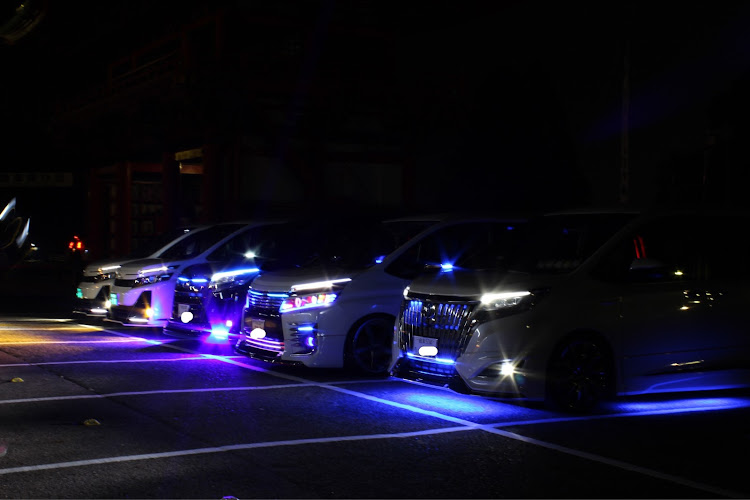 エスクァイアのオフ会・ドライブスポット・車高調整・犬山成田山・遠征コラボに関するカスタム事例の投稿画像4枚目