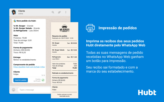 Hubt - Impressão de pedidos Preview image 1