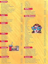 The Shoshaaa Cafe menu 1