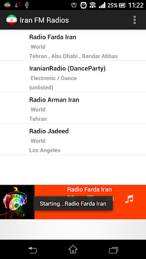 Iran FM Radios