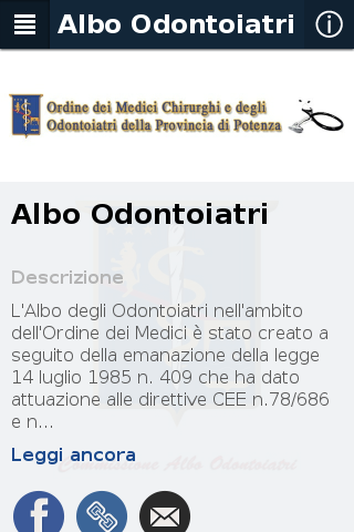 Albo Odontoiatri Potenza