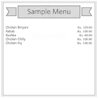 Saravanna Kabab Centre menu 1