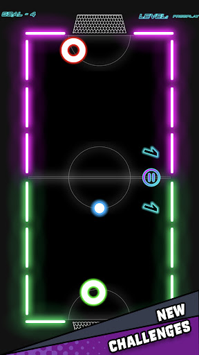 Screenshot Air Hockey Glow HD Ultimate 2D