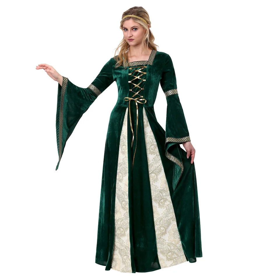 Halloween Griechisches Königliches Hof Prinzessin Königin Kostüm für Mädchen. Perfekt für Karneval, Mottopartys und Events.