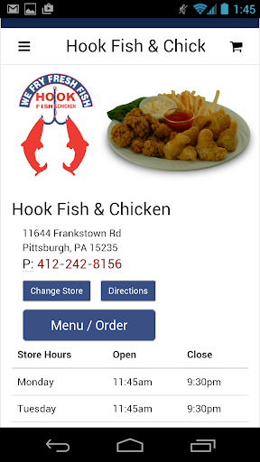 Hook Fish & Chicken