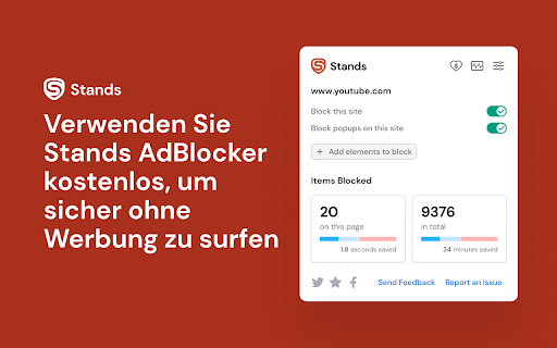 Werbeblocker: Stands AdBlocker