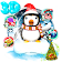 3D Christmas Cute Penguin Theme icon