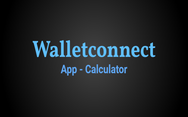 WalletConnect Extension & Calculator Preview image 1