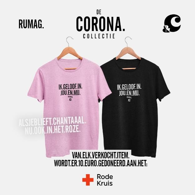 2 shirts uit de Corona collectie van Rumag