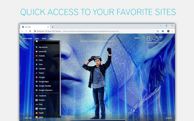 Ready Player One Backgrounds New Tab