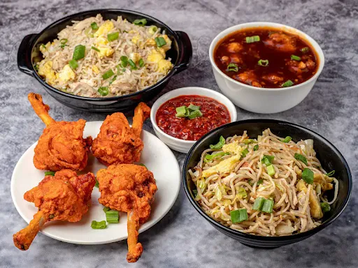 Non Veg Chinese Combo Meal [Serves 2]