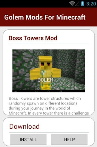 免費下載娛樂APP|Golem Mods For Minecraft app開箱文|APP開箱王