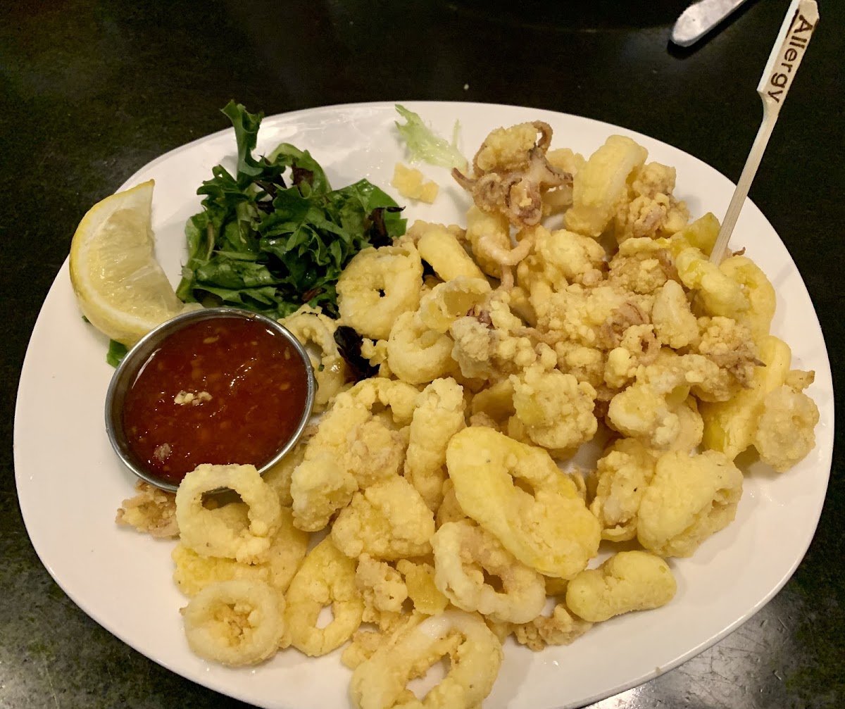 GF calamari was amazing! Can't wait to go back for this again!