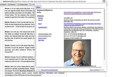 OpenLink Structured Data Sniffer