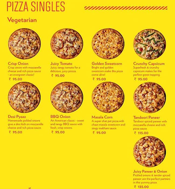 Pizza Smuggler menu 