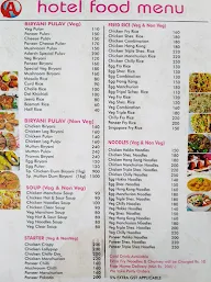Mount Restaurant menu 1
