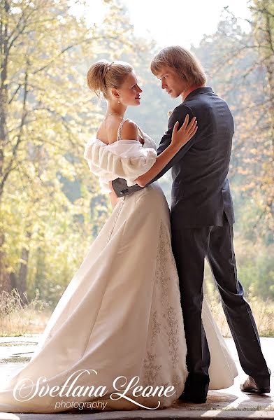 Fotógrafo de casamento Svetlana Leone (svetlanaleone). Foto de 1 de abril 2016