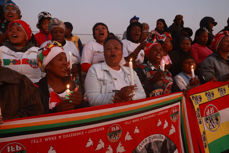 IFP members have gathered at the Dube hostel in Soweto to mourn the passing of Prince Mangosuthu Buthelezi.