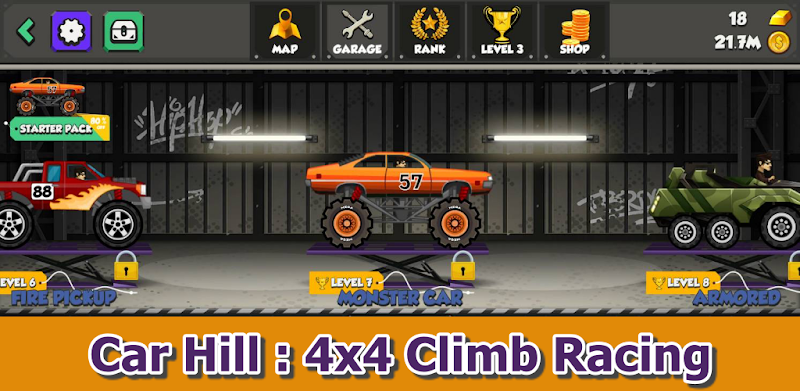 Car Hill : 4x4 Climb Racing