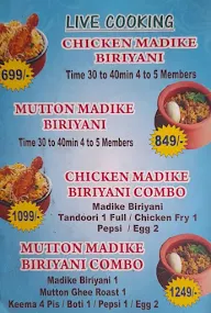 Gowdru Ruche's Biriyani menu 7