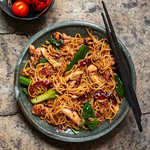 Chicken Singapore Noodles