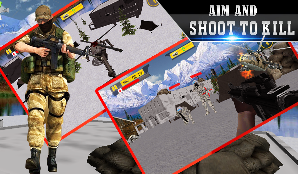   Lone Sniper Army Shooter 3D- screenshot 