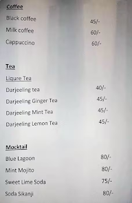 Airport Cafe menu 1