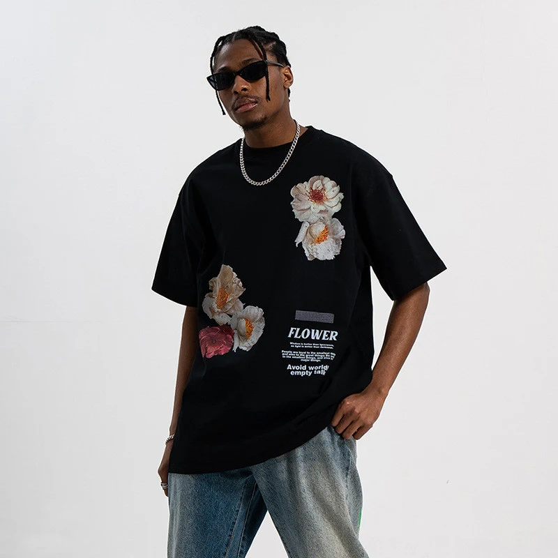 T-shirts couple avec impression directe à l'américaine, mode. Confort et style pour afficher votre amour et votre complicité.