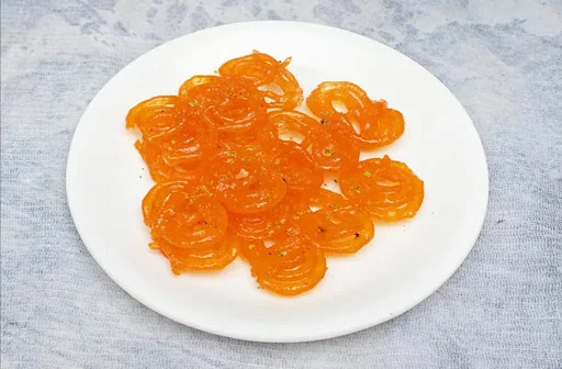 Desi Ghee Kesar Jalebi