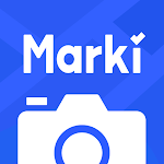 Cover Image of डाउनलोड Marki: Time and location and work watermark camera 2.0.1 APK