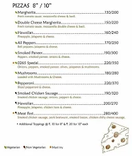 0265 Burgers & Pizzas menu 1