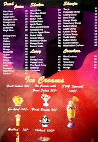 Sea Food Grill Restaurant menu 1