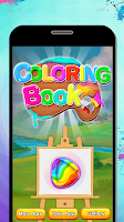 Fruits Coloring & Drawing Book Screenshot