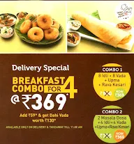 Sagar Ratna menu 1